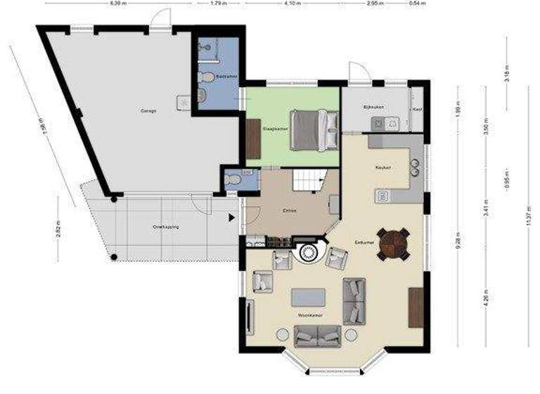 Haus zum Kauf 985.000 € 4 Zimmer 175 m² 571 m² Grundstück bilzekruid 11 veenendaal 3903 GN