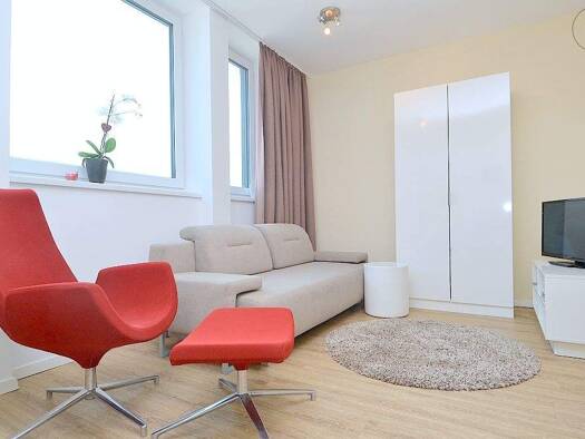 Wohnung zur Miete Wohnen auf Zeit 895 € 1,5 Zimmer 30 m² frei ab sofort Gleißbühl Nürnberg 90402