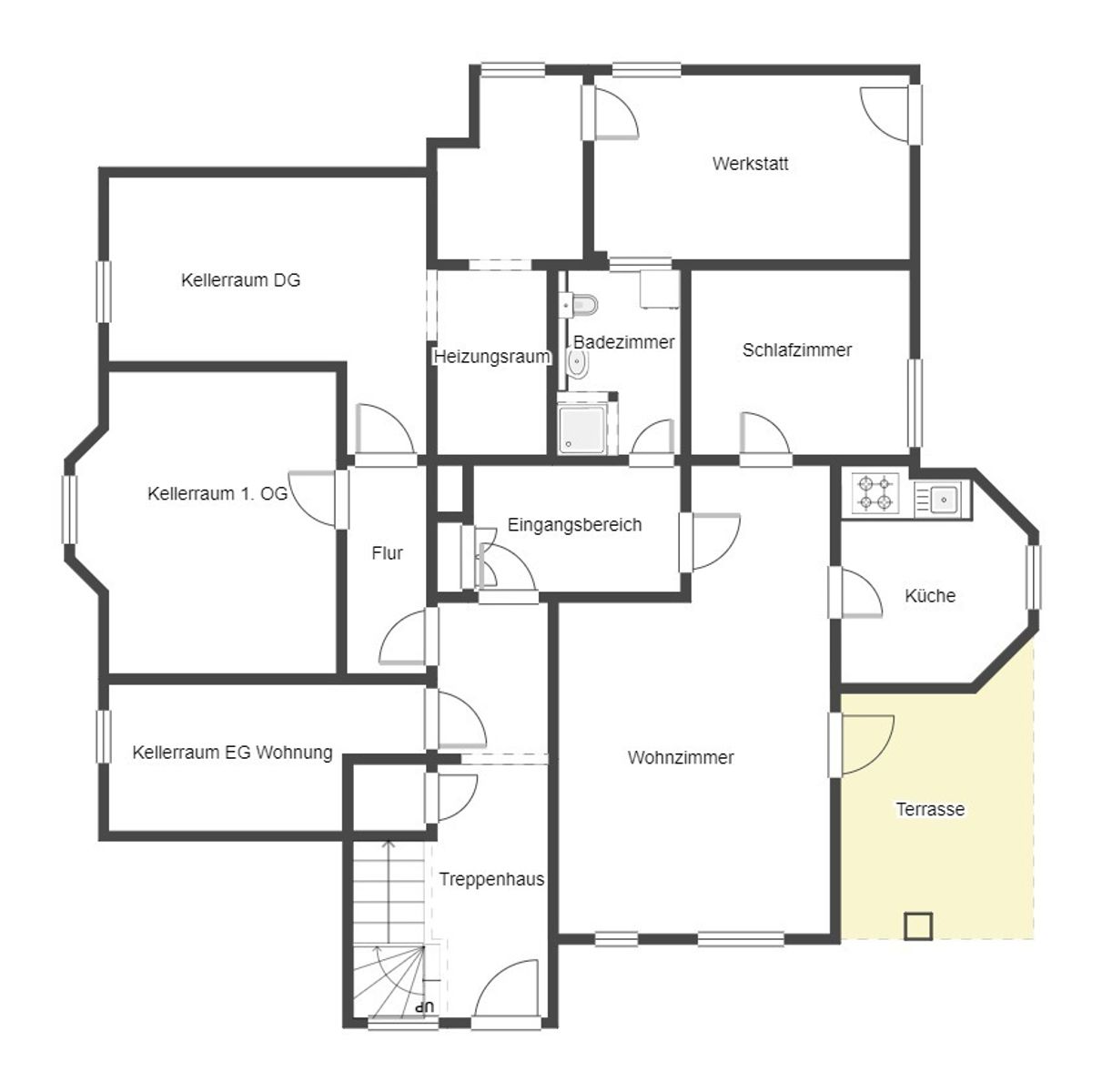 Mehrfamilienhaus zum Kauf als Kapitalanlage geeignet 399.000 € 8 Zimmer 218,5 m²<br/>Wohnfläche 799,2 m²<br/>Grundstück Weilers Wächtersbach 63607