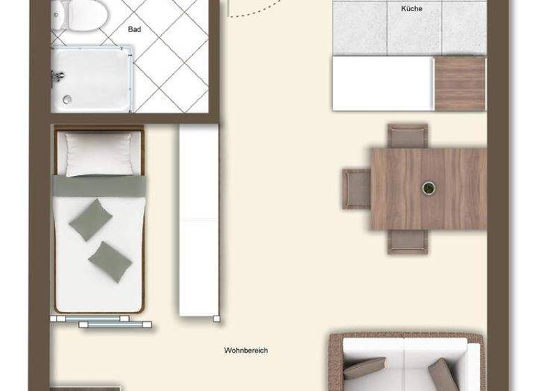 Studio zum Kauf 255.000 € 1 Zimmer 39 m² Barmbek-Süd Hamburg 22083