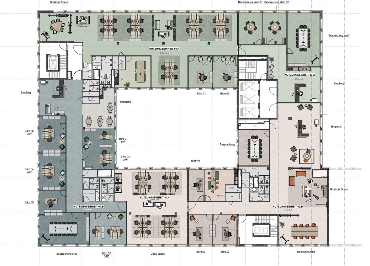 Bürofläche zur Miete provisionsfrei 12,50 € 1.098 m²<br/>Bürofläche ab 335 m²<br/>Teilbarkeit Neu-Isenburg Neu-Isenburg 63263