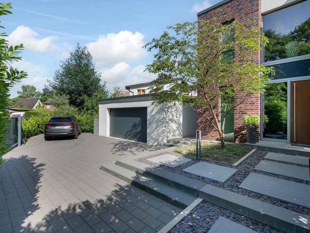Villa zum Kauf provisionsfrei 3.150.000 € 7 Zimmer 318,8 m² 742 m² Grundstück Sülldorf Hamburg 22589
