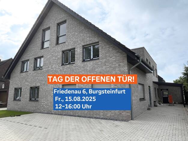 Wohnung zum Kauf - Erstbezug 394.500 € 5 Zimmer 112 m² Dachgeschoss frei ab 01.09.2025 Steinfurt 48565