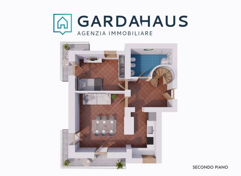 Penthouse zum Kauf 640.000 € 4 Zimmer 103 m² 3. Geschoss frei ab sofort località Pozza Torri del Benaco 37010