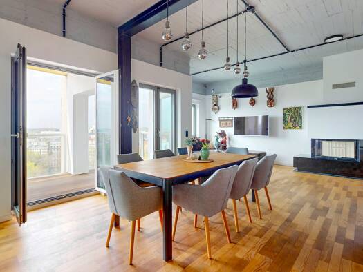 Penthouse zur Miete 4.500 € 4 Zimmer 178,5 m² 14. Geschoss Berlin 14057