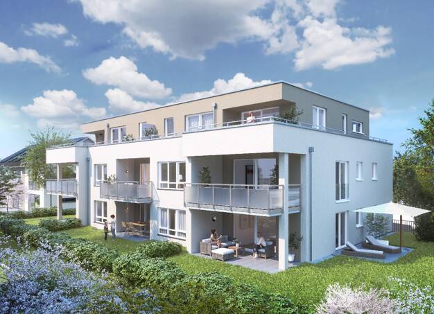 Wohnung zum Kauf - Neubau provisionsfrei 498.000 € 3 Zimmer 84 m² 2. Geschoss frei ab 01.10.2025 Großaspach Aspach 71546