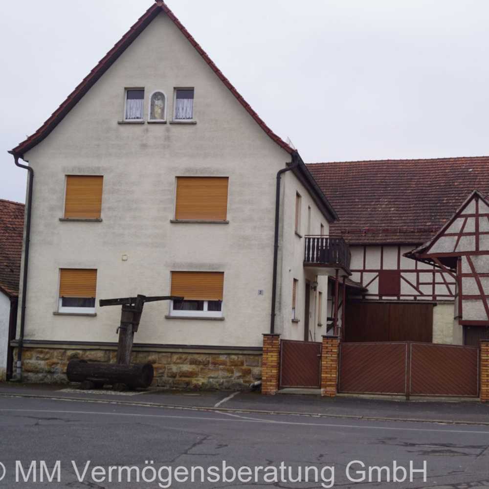 Bauernhaus zum Kauf 210.000 € 8 Zimmer 160 m²<br/>Wohnfläche 691 m²<br/>Grundstück Hesselbach Üchtelhausen 97532