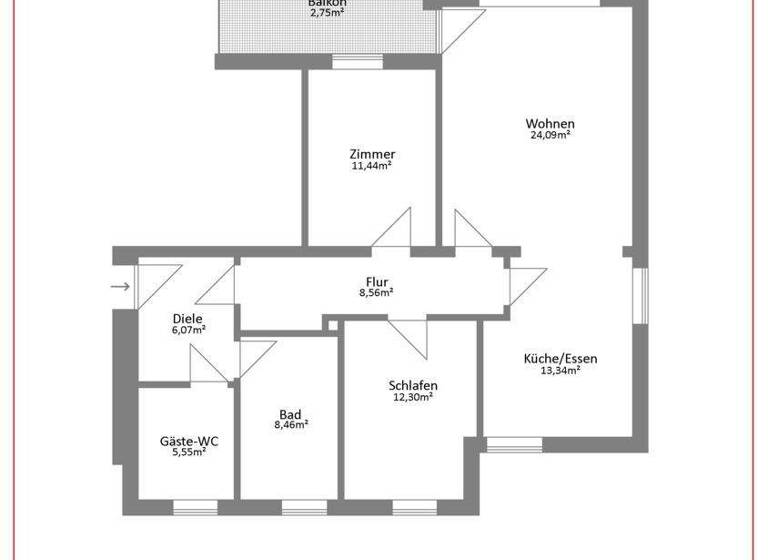 Wohnung zum Kauf - Erstbezug 564.616 € 3,5 Zimmer 93 m² 2. Geschoss frei ab 01.09.2026 Gersthofen 86368