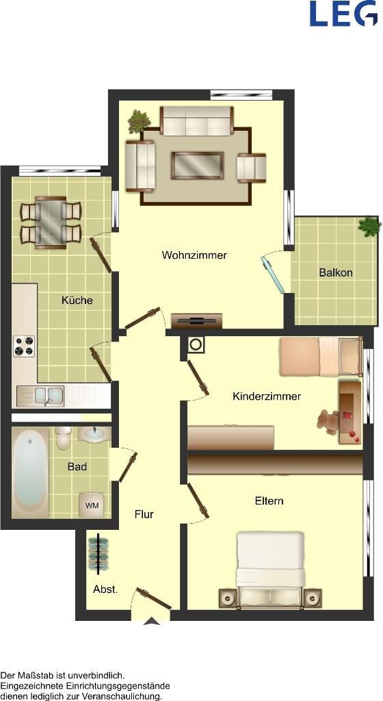 Terrassenwohnung zur Miete 826 € 3 Zimmer 74,3 m²<br/>Wohnfläche EG<br/>Geschoss 09.01.2025<br/>Verfügbarkeit Kurt-Tucholsky-Straße 7 Garath Düsseldorf 40595