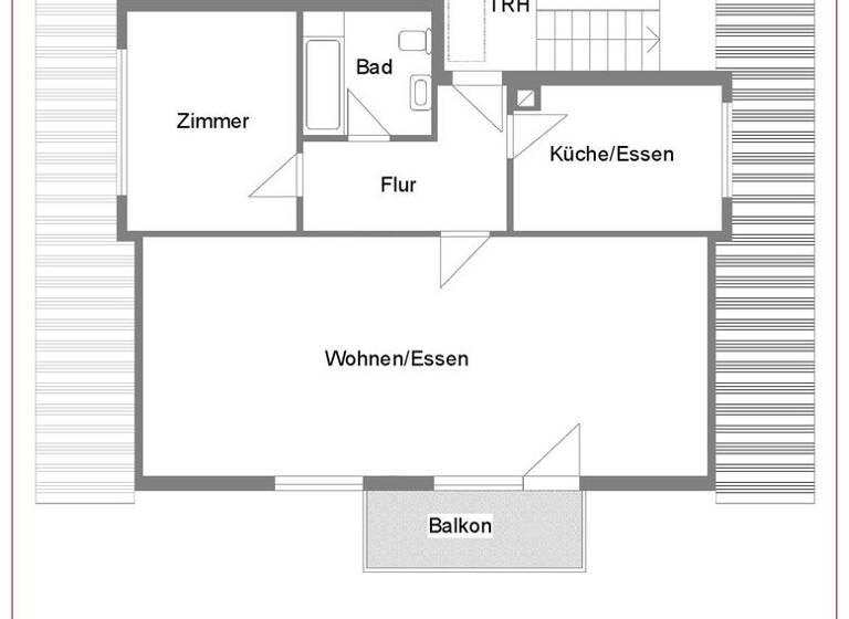 Wohnung zum Kauf 235.000 € 2,5 Zimmer 62 m²<br/>Wohnfläche Dachgeschoss, 2.<br/>Geschoss Backnang Backnang 71522