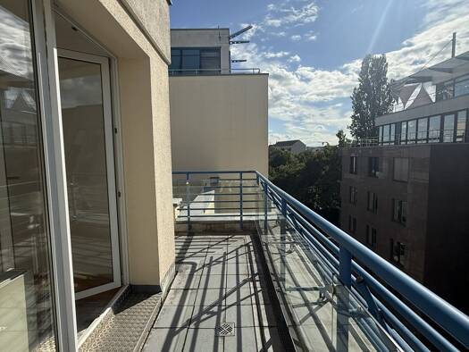 Maisonette zur Miete 750 € 2 Zimmer 90 m² 4. Geschoss frei ab sofort Atriumstraße 2 Neustadt-Neuschönefeld Leipzig 04315