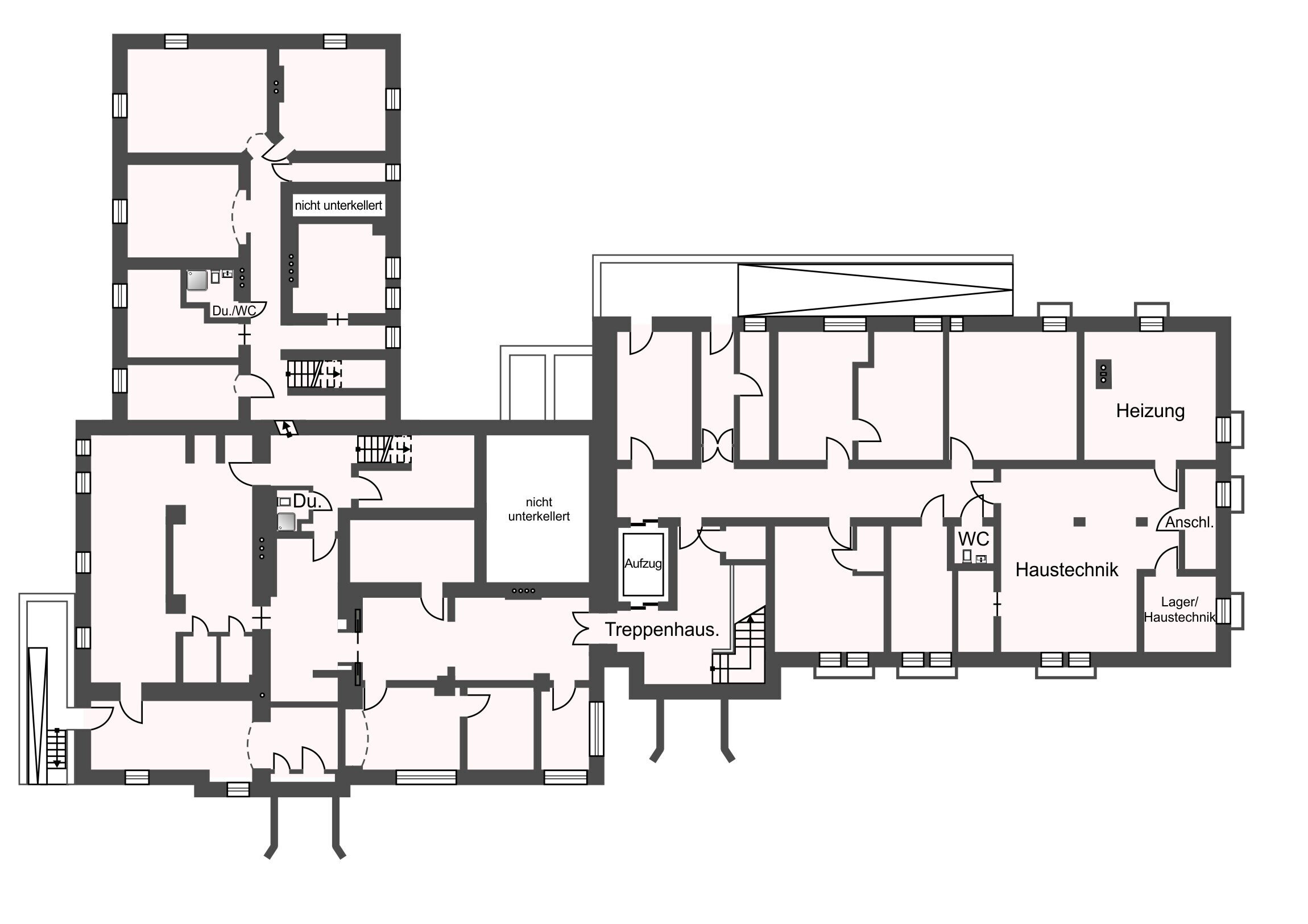 Büro-/Praxisfläche zum Kauf 1.490.000 € 80 Zimmer 2.657 m²<br/>Bürofläche Bad Berneck Bad Berneck im Fichtelgebirge 95460