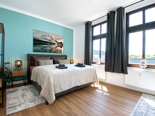 Wohnung zur Miete Wohnen auf Zeit 995 € 30 m² frei ab sofort Mansfelder Str. 48a Saaleaue Halle (Saale) / Mitte 06108