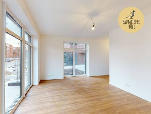 Wohnung zur Miete 1.030 € 2 Zimmer 63,8 m² EG frei ab 01.11.2026 Baumpieperweg Neugraben-Fischbek Hamburg 21149