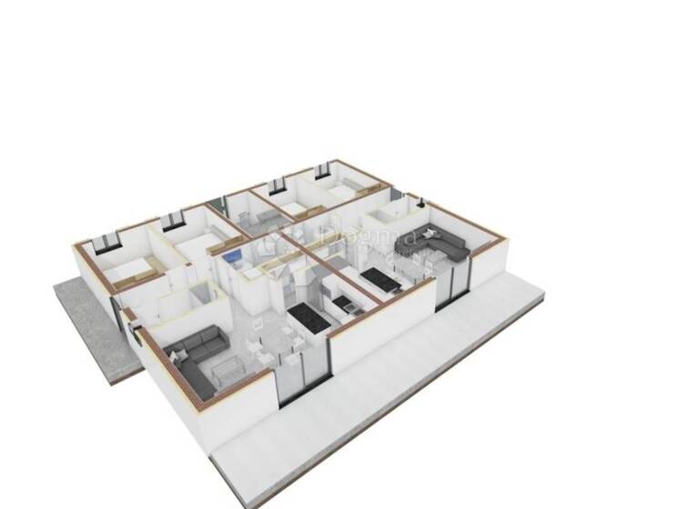 Wohnung zum Kauf 275.000 € 3 Zimmer 84 m² Sibenik