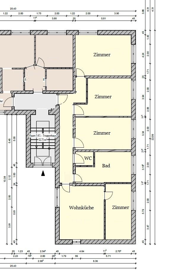 Wohnung zur Miete 770 € 5 Zimmer 140 m²<br/>Wohnfläche 1.<br/>Geschoss ab sofort<br/>Verfügbarkeit Kaiserstraße 37 Auerbach Auerbach 08209