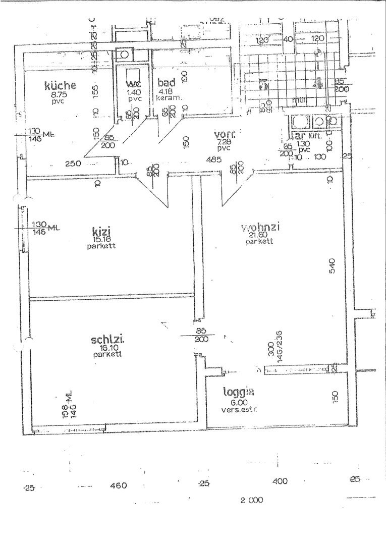 Wohnung zum Kauf 109.000 € 3 Zimmer 80 m²<br/>Wohnfläche 3.<br/>Geschoss Brahmsgasse Mürzzuschlag 8680