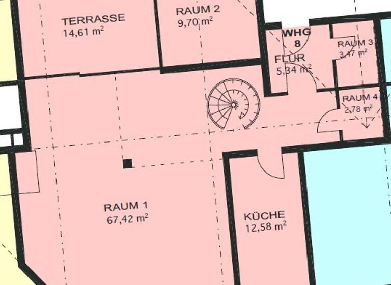 Wohnung zur Miete 1.250 € 2 Zimmer 137 m²<br/>Wohnfläche 4.<br/>Geschoss Karolinenstraße 45 Lorenz Nürnberg 90402
