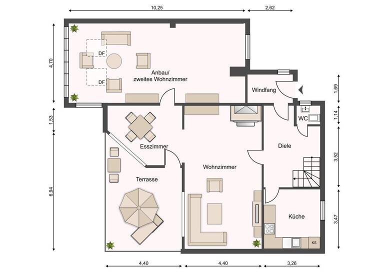 Einfamilienhaus zum Kauf 589.500 € 8 Zimmer 172 m² 604 m² Grundstück Schkeuditz 04435