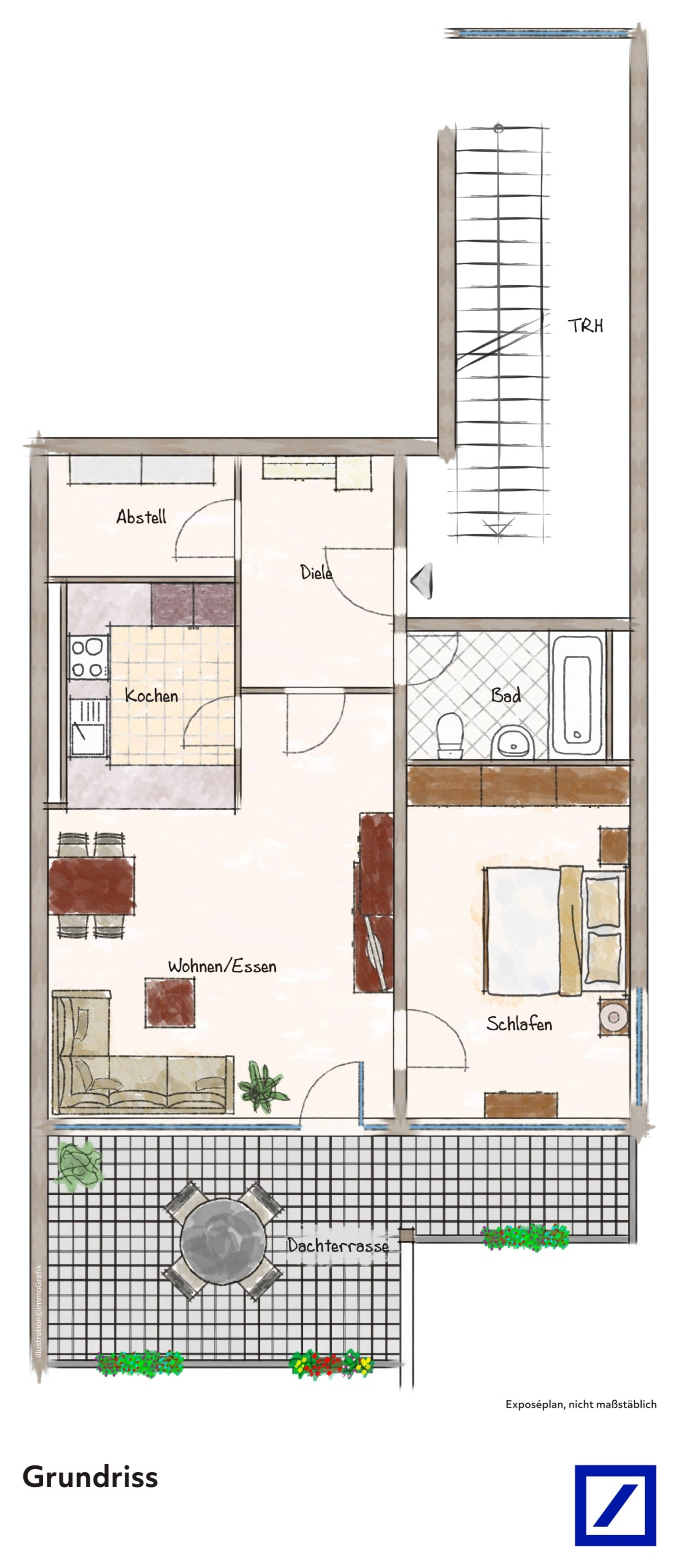 Wohnung zum Kauf 149.000 € 2 Zimmer 69 m²<br/>Wohnfläche Arrenberg Wuppertal 42115