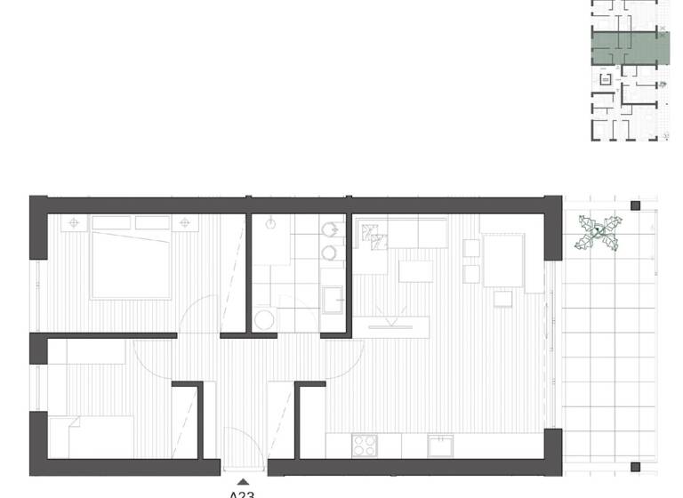 Wohnung zum Kauf 588.000 € 3 Zimmer 62,9 m² 3. Geschoss Dantestraße Brixen 39042