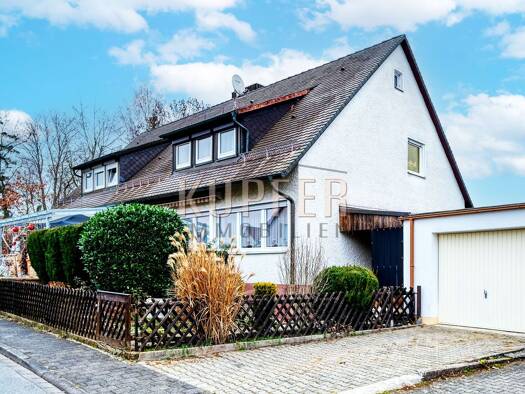 Doppelhaushälfte zum Kauf 360.000 € 4 Zimmer 103,3 m² 313 m² Grundstück Forchheim 91301