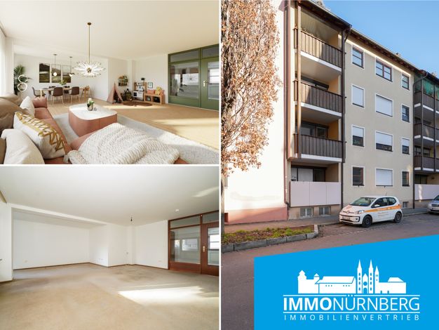 Wohnung zum Kauf 335.000 € 3 Zimmer 96,6 m² EG frei ab sofort Sophienstraße 15 Glockenhof Nürnberg 90478