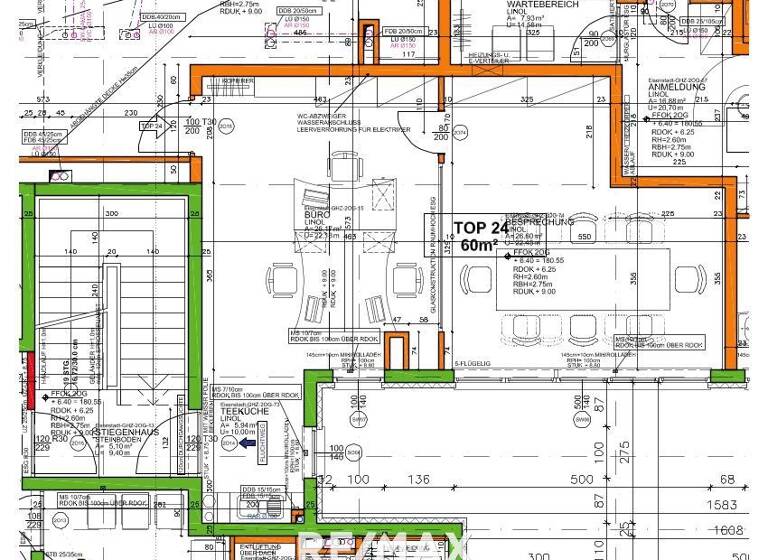 Bürofläche zur Miete 647 € 2 Zimmer 60 m² Bürofläche Eisenstadt 7000