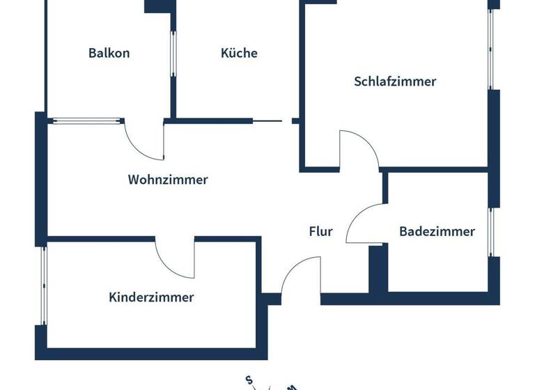 Wohnung zum Kauf 169.000 € 3 Zimmer 54,4 m² 4. Geschoss Hechingen 72379