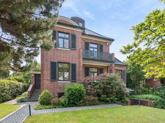 Villa zum Kauf 3.890.000 € 10 Zimmer 310 m² 1.425 m² Grundstück Nienstedten Hamburg 22609
