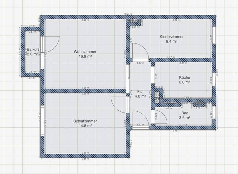 Wohnung zum Kauf 63.000 € 3 Zimmer 58 m² Regis-Breitingen 04565