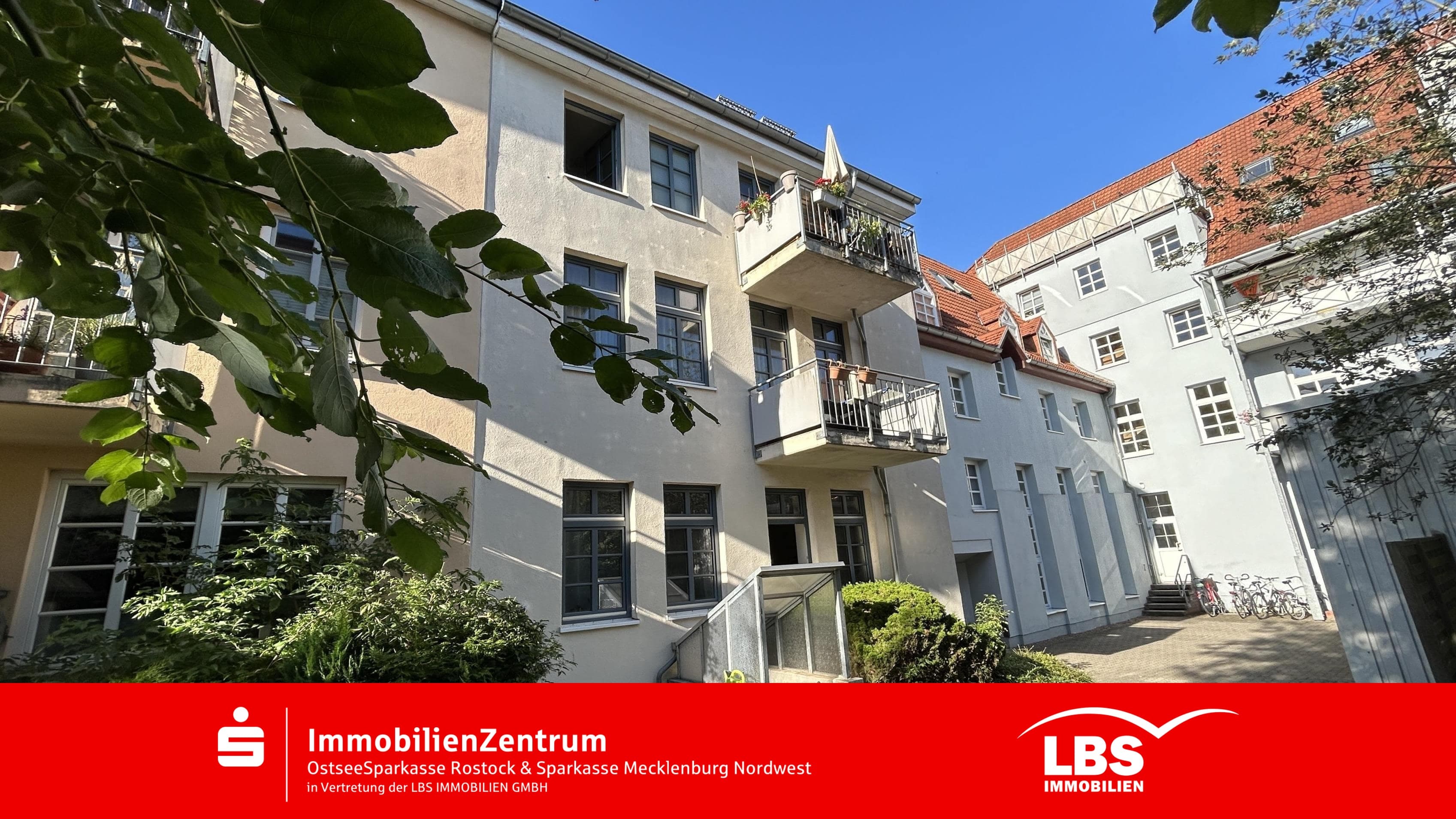 Wohnung zum Kauf provisionsfrei 109.000 € 2 Zimmer 46,7 m²<br/>Wohnfläche Stadtmitte Rostock 18055