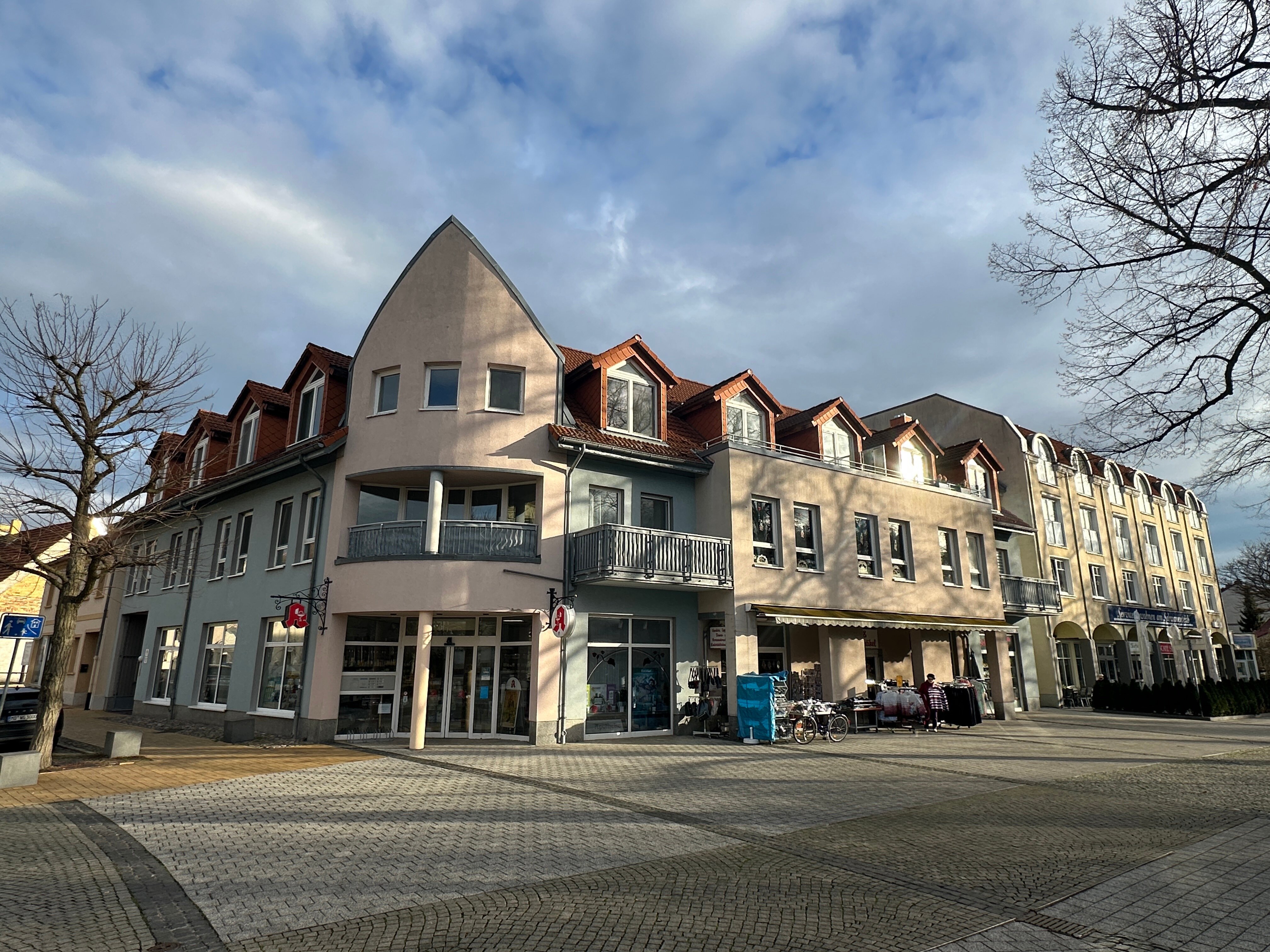 Wohnung zur Miete 399 € 2 Zimmer 67,6 m²<br/>Wohnfläche 1.<br/>Geschoss Leipzigerstr. 2/Dommitzscher Str. 1 Bad Schmiedeberg Bad Schmiedeberg 06905