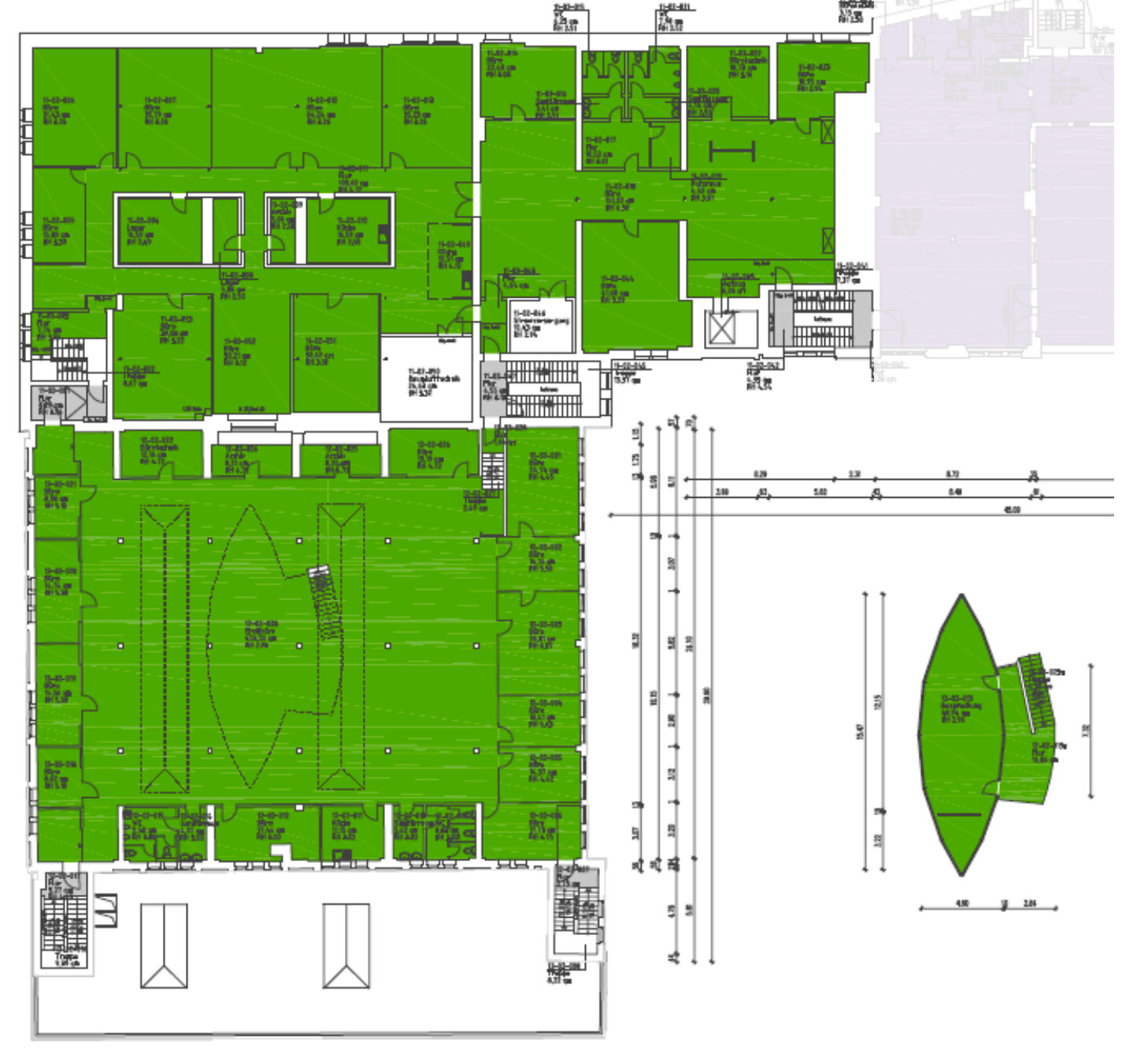 Bürofläche zur Miete 2.024 m²<br/>Bürofläche ab 232 m²<br/>Teilbarkeit Prenzlauer Berg Prenzlauer Berg 10435