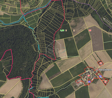 Land-/Forstwirtschaft zum Kauf 268.900 € 66.352 m² Grundstück Bühlerzimmern Schwäbisch Hall / Bühlerzimmern 74523