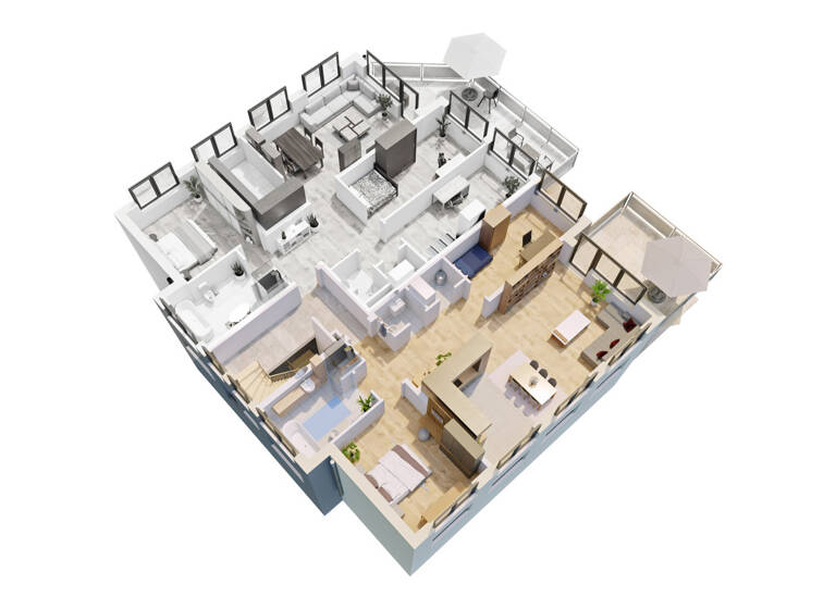 Wohnung zum Kauf - Erstbezug 349.000 € 3 Zimmer 87,8 m² EG Martin-Luther-Straße 18 Sechselberg Althütte / Sechselberg 71566