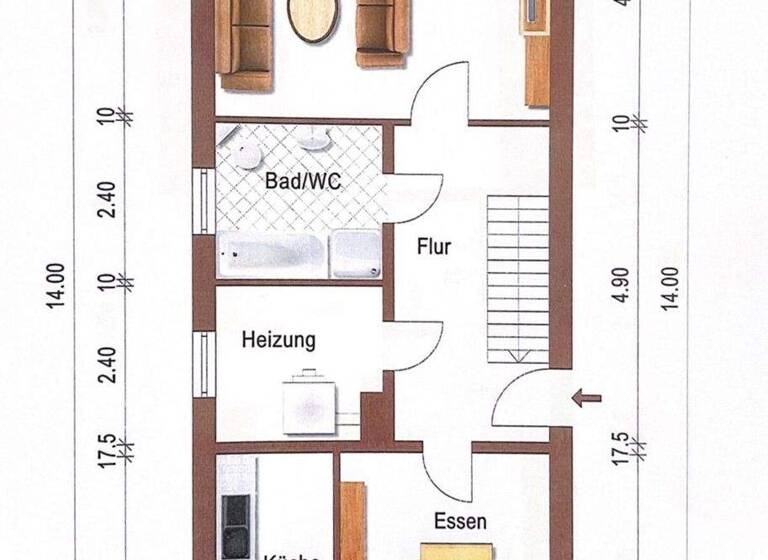 Einfamilienhaus zum Kauf 195.000 € 5 Zimmer 105,7 m² 219 m² Grundstück Itzehoe 25524