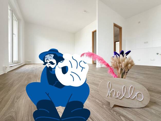 Wohnung zur Miete 370 € 3 Zimmer 56,9 m² 4. Geschoss Thietmarstraße 5 Neustädter Feld Magdeburg 39128