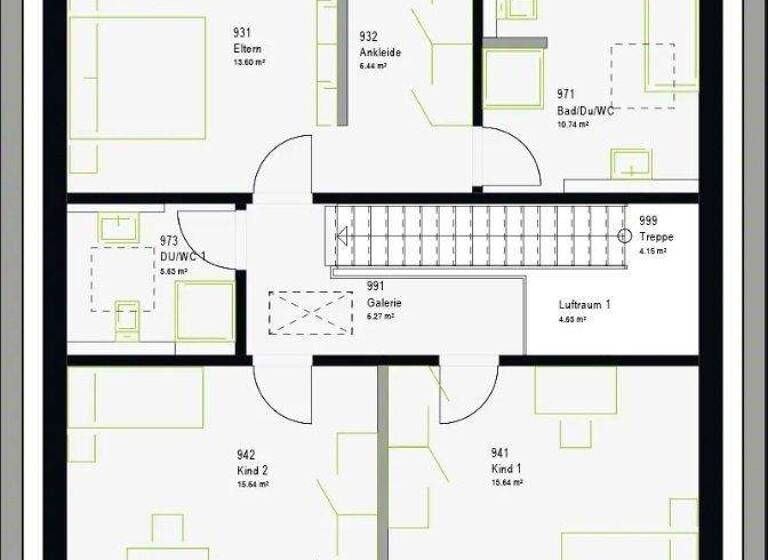 Einfamilienhaus zum Kauf provisionsfrei 719.893 € 5 Zimmer 160 m² 630 m² Grundstück Tengen 78250