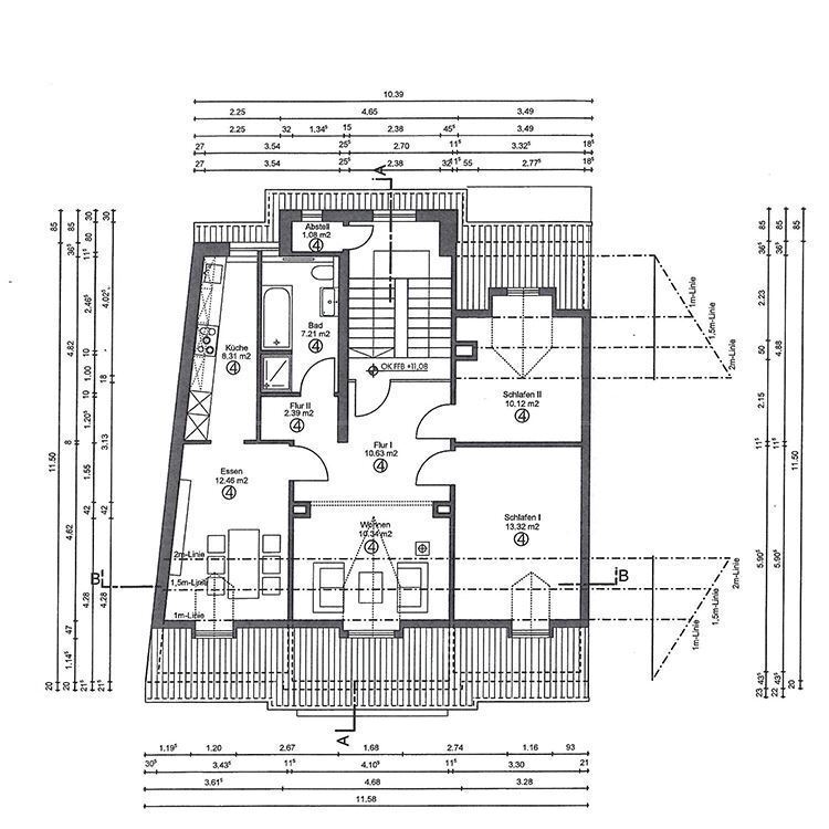 Wohnung zur Miete 1.220 € 4 Zimmer 74 m²<br/>Wohnfläche 3.<br/>Geschoss 01.04.2025<br/>Verfügbarkeit Wahlbezirk 09 Bad Homburg 61348