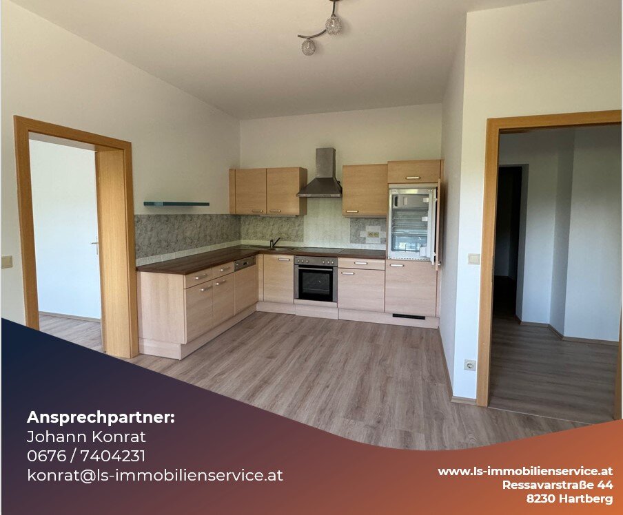 Wohnung zur Miete 610 € 2 Zimmer 69,9 m²<br/>Wohnfläche Hartberg Umgebung 8274