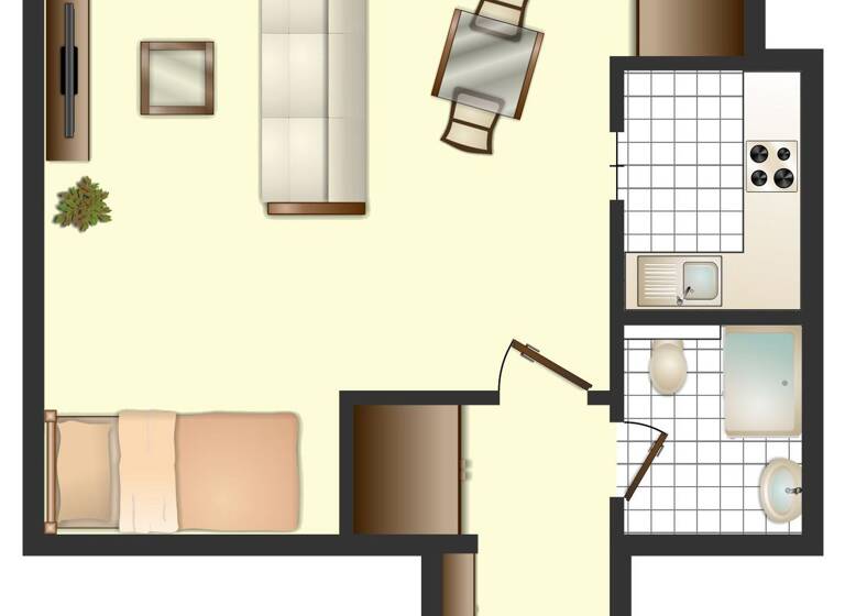Studio zum Kauf 88.888 € 1 Zimmer 34 m² Dormagen-Mitte Dormagen 41540