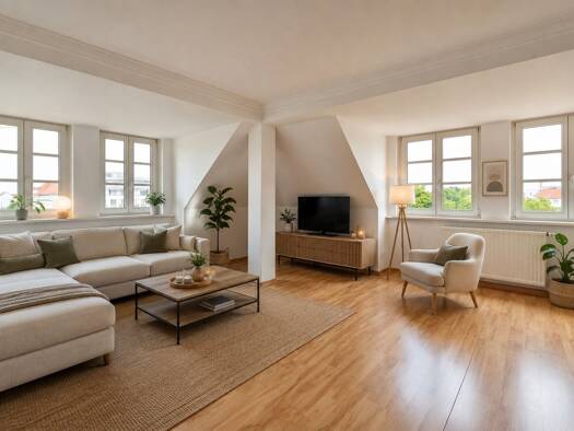 Wohnung zum Kauf 190.000 € 2 Zimmer 60 m² 4. Geschoss Gohlis-Süd Nord 04155