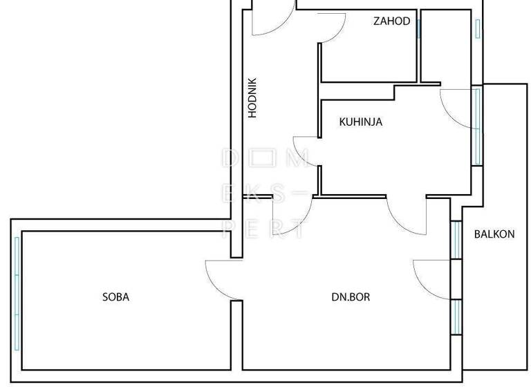 Wohnung zum Kauf 229.000 € 2 Zimmer 48 m² 3. Geschoss Tresnjevka - Sjever 10000