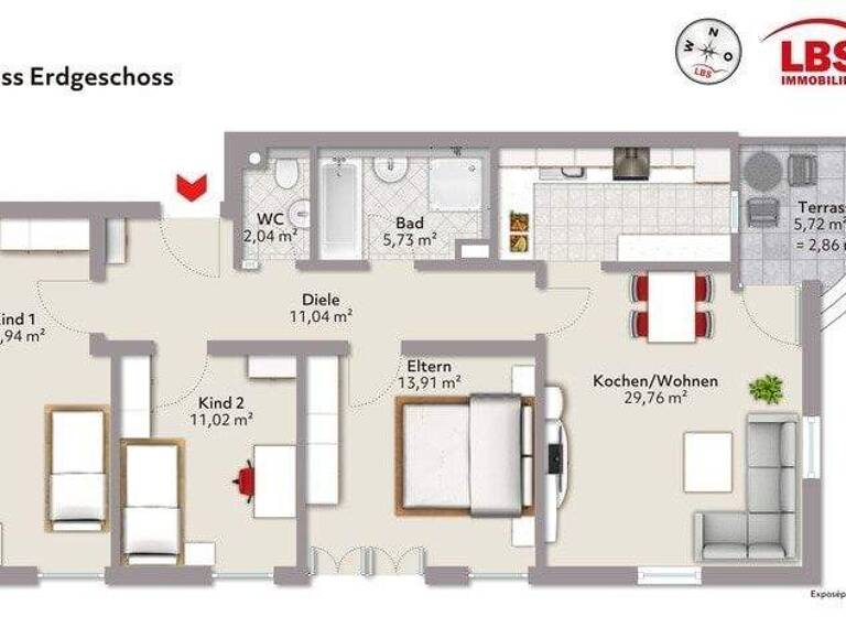 Wohnung zum Kauf 239.000 € 4 Zimmer 93,3 m² frei ab sofort Engen 78234