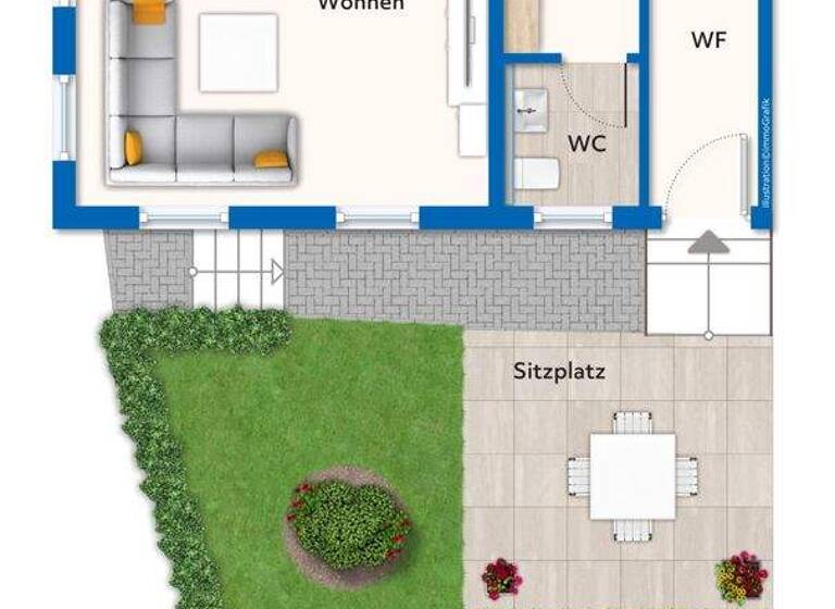 Reihenendhaus zum Kauf 398.000 € 4 Zimmer 120 m² 162 m² Grundstück Beuren 72660