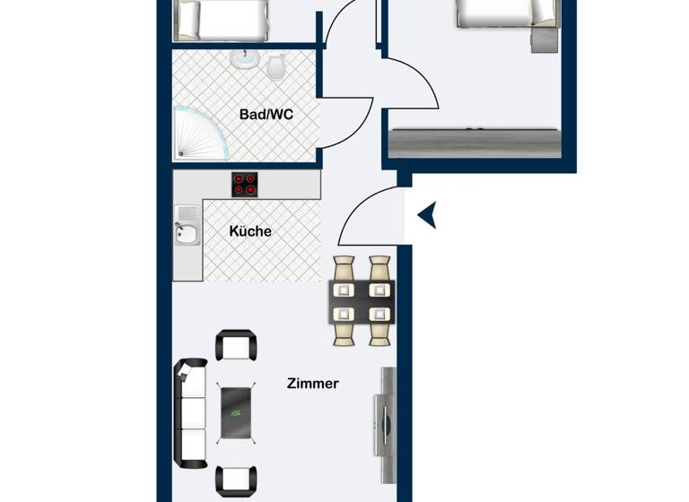 Wohnung zum Kauf 199.000 € 3 Zimmer 47 m²<br/>Wohnfläche Hellersdorf Berlin 12627