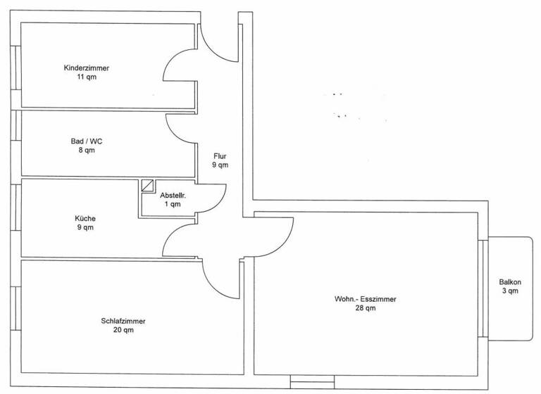 Wohnung zum Kauf 640.000 € 3 Zimmer 86 m²<br/>Wohnfläche 1.<br/>Geschoss Am Waldfriedhof München 81377