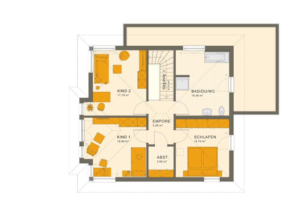 Einfamilienhaus zum Kauf 483.047 € 5 Zimmer 145,1 m²<br/>Wohnfläche 978 m²<br/>Grundstück Fredersdorf-Nord Fredersdorf- Vogelsdorf 15370