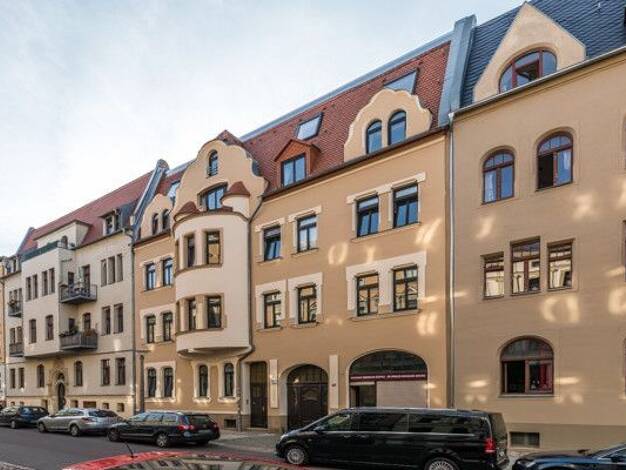 Wohnung zur Miete 684 € 2 Zimmer 76 m² 3. Geschoss frei ab 16.09.2026 Lessingstraße 29 Paulusviertel Nord 06114